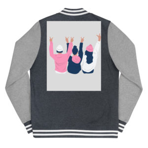 Cool girl Women's Letterman Jacket