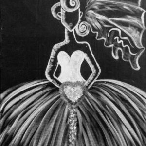 The bride to be painting $145